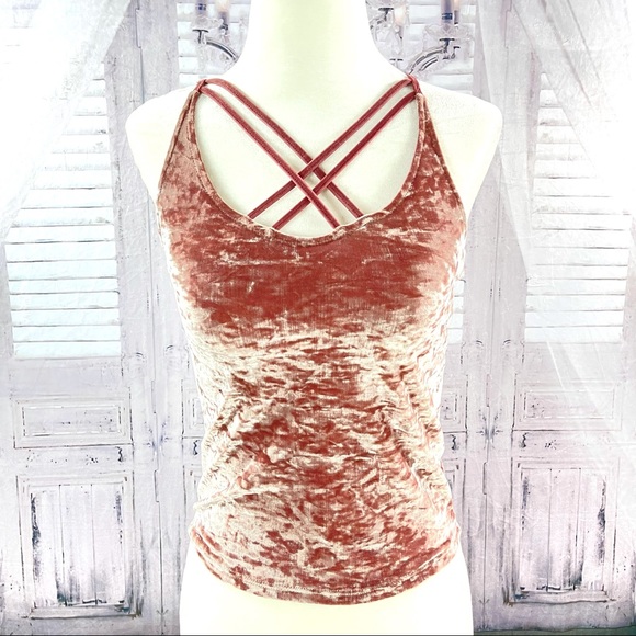 American Eagle Outfitters Tops - American Eagle Outfitters Velvet Cami